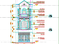 Nhà phố 5x21m, đầy đủ chi tiết và dự toán